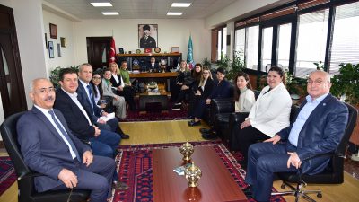 Balıkesir Üniversitesi Rektörü ile TOBB Balıkesir Kadın Girişimcileri Kurulu Başkanı