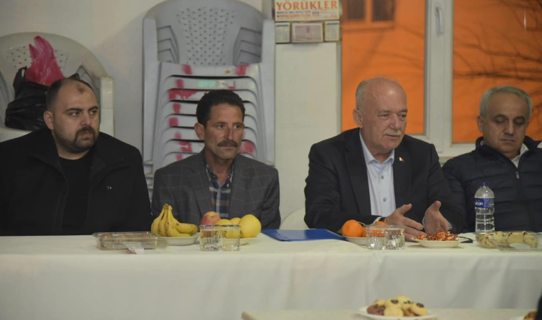 Dursunbey Belediye Başkanı Ramazan Bahçavan, Akyayla ve Hondular Mahallelerini ziyaret