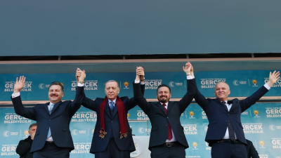 Cumhurbaşkanı Recep Tayyip Erdoğan, “Miting ve Aday Tanıtım Töreni” için