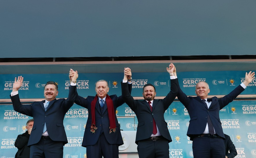 Cumhurbaşkanı Recep Tayyip Erdoğan, “Miting ve Aday Tanıtım Töreni” için