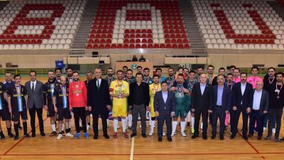 Balıkesir Üniversitesi tarafından düzenlenen Rektörlük Personel Futsal Turnuvası’nın galibi “BAÜN