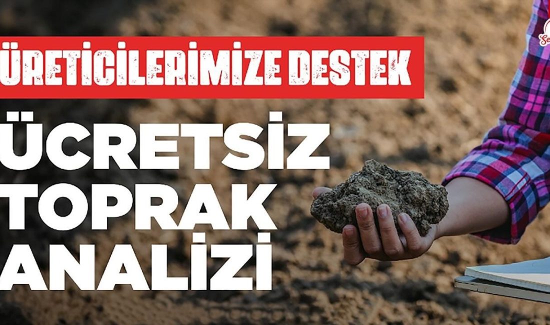 Balya Belediyesi tarafından üreticilere ücretsiz toprak analizi hizmeti sunulacağı açıklandı.Üreticilerin