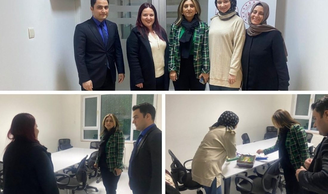 Bandırma Aile Destek Merkezi’nin çalışmaları incelendi Balıkesir Aile ve Sosyal Hizmetler İl Müdürü Emine Böçkün, Bandırma’da