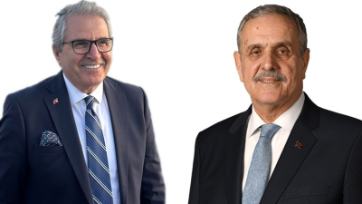2004 yılında seçim yarışına giren Cemal Öztaylan ve Dursun Mirza