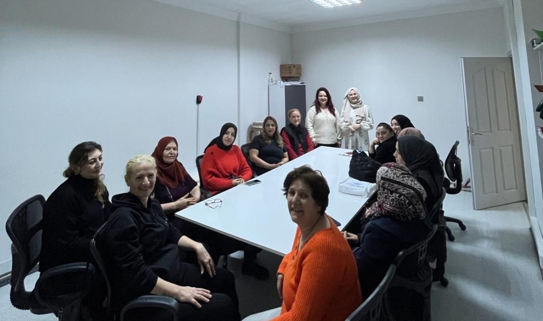 Bandırma’da kursiyerlere aile eğitimi Bandırma Aile Destek Merkezi’nde “Ailenin Kendi Doğal Kaynaklarını Kullanarak Sorun