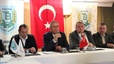 Bandırma Ticaret Borsası tarafından düzenlenen basın toplantısında, borsa faaliyetleri anlatıldı.