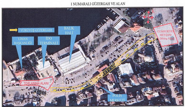 Bandırma’nın gösteri ve yürüyüş alanları açıklandı Bandırma Kaymakamlığı tarafından 2024 yılı toplantı ve gösteri yürüyüşleri alan