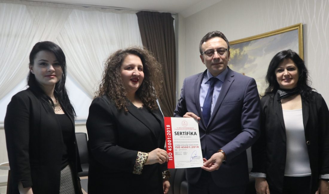 Bandırma’nın okulu bir ilki başardı Ahmet Obalı Anaokulu, Bandırma’da bir ilki başararak İSO 4501 2018