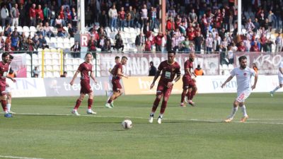 Trendyol 1. Lig’de. 24. haftasında Bandırmaspor sahasında karşılaştığı Ümraniyespor’u 4-1’lik