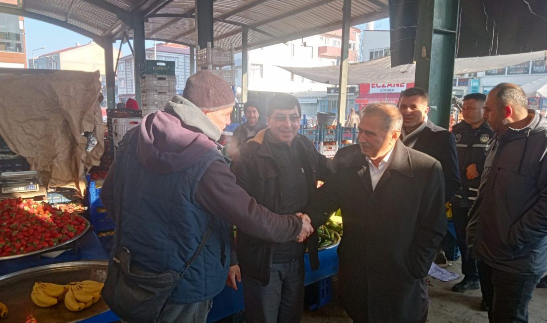 Başkan Avcu Bigadiçli pazar esnaflarını dinledi Bigadiç Belediye Başkanı İsmail Avcu, Bigadiçli pazar esnafının taleplerini dinledi.Saha