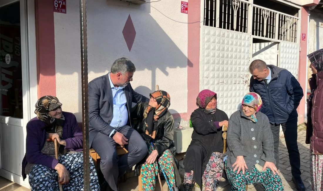 Başkan Cankul Kepsut’ta sahada Kepsut Belediye Başkanı İsmail Cankul, Kepsut’un kırsal mahallelerini ziyaret ederek