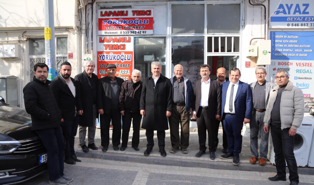 İvrindi Belediye Başkanı Yusuf Cengiz, AK Parti Balıkesir Milletvekili Mustafa