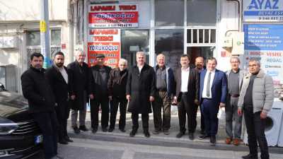 İvrindi Belediye Başkanı Yusuf Cengiz, AK Parti Balıkesir Milletvekili Mustafa