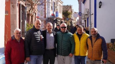 Ayvalık Belediye Başkanı, saha çalışmaları kapsamında Sanayi esnafı ve Cunda