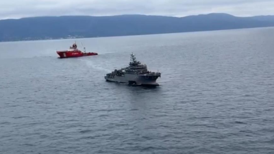 İmralı Adası güneyinde batan kuru yük gemisindeki mürettebatı arama çalışmaları