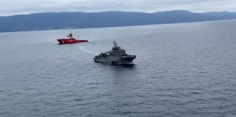 İmralı Adası güneyinde batan kuru yük gemisindeki mürettebatı arama çalışmaları