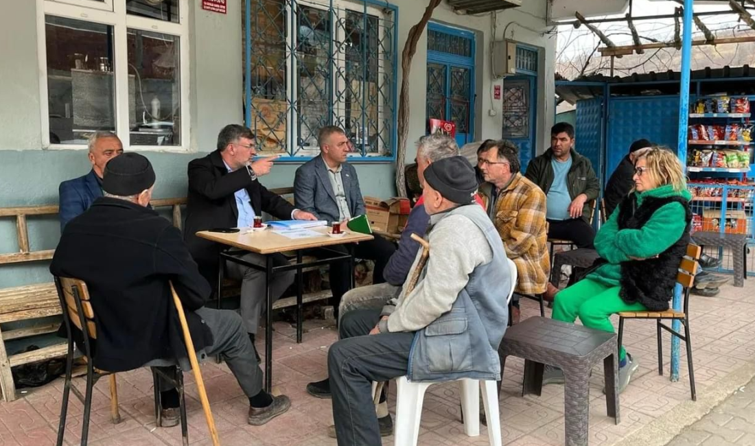Cankul, kırsal mahallelerdeki vatandaşlarla buluştu 31 Mart Yerel Seçimleri’nden önce Kepsut Belediye Başkanı, merkez ve
