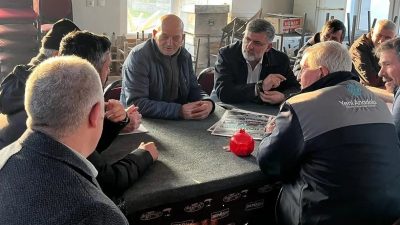 Yerel seçimlerden önce saha çalışmalarını sürdüren Cankul, kırsal mahallelerde yapılan