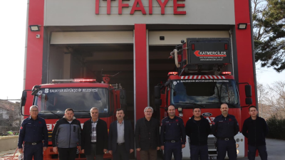 Yerel seçimlerden önce saha çalışmalarını hızlandıran Cengiz, İvrindi İtfaiye Grup
