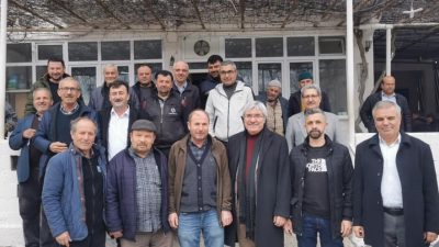 Yerel seçimlerden önce saha çalışmalarına devam eden İvrindi Belediye Başkanı,