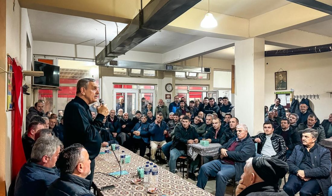 Cumhur İttifakı Bandırma Belediye Başkan Adayı Cemal Öztaylan, Bandırmalılar ile