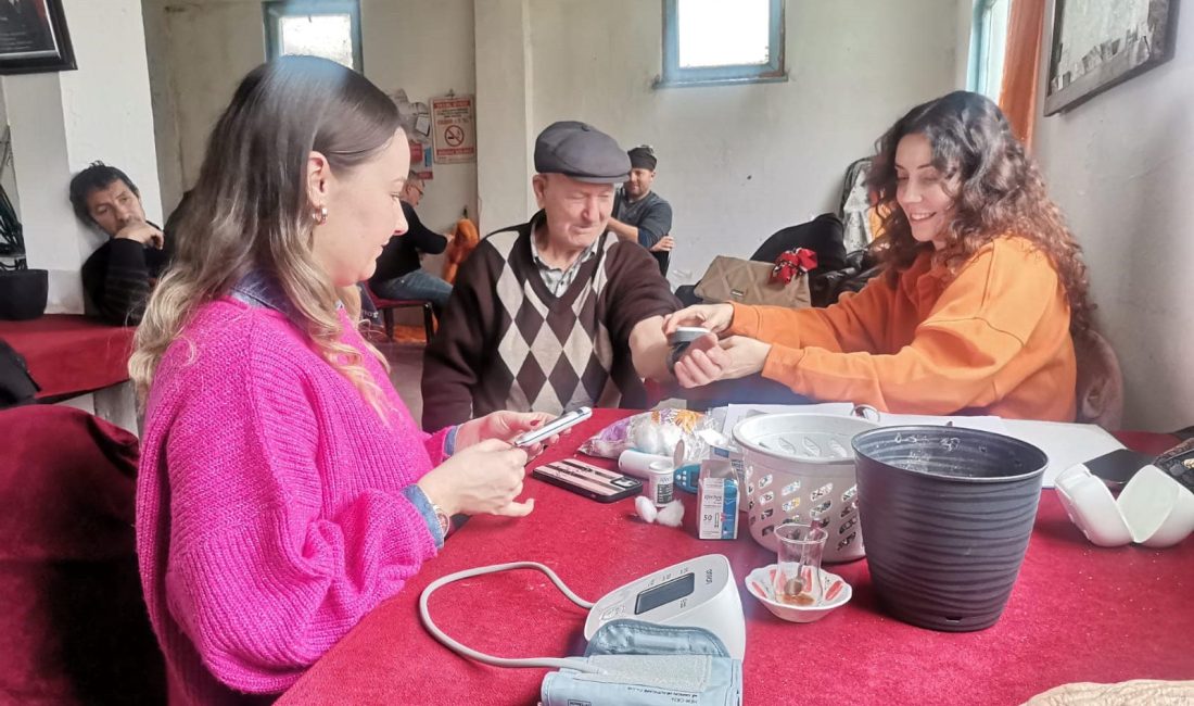 Erdeklilere sağlık hizmeti devam ediyor Erdek Belediyesi tarafından merkez ve kırsal mahallelerdeki vatandaşlara “Periyodik Sağlık