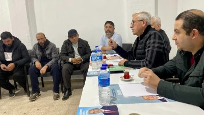 Erdek Belediye Başkanı Burhan Karışık, Roman vatandaşlar ile bir araya