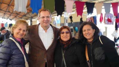 31 Mart Yerel Seçimleri’nden önce saha çalışması gerçekleştiren Ayvalık Belediye