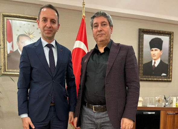 Ertaş’tan, Tatlı’ya teşekkür ziyareti EDREMİTRAM Kurum Müdürü, Balıkesir İl Milli Eğitim Müdürlüğü’nü ziyaret ederek