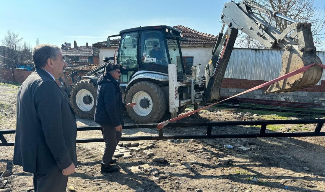 Gaga, Balyalılara müjdeyi verdi Balya Belediye Başkanı, kırsal mahallede hayata geçirdiği “Sosyal Tesis” çalışmalarını