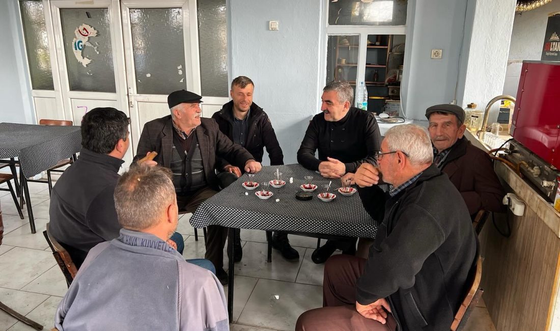 Gaga, vatandaşlarla buluştu Balya Belediye Başkanı, vatandaşlarla bir araya gelerek istek ve sorunlarını