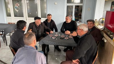Balya Belediye Başkanı, vatandaşlarla bir araya gelerek istek ve sorunlarını