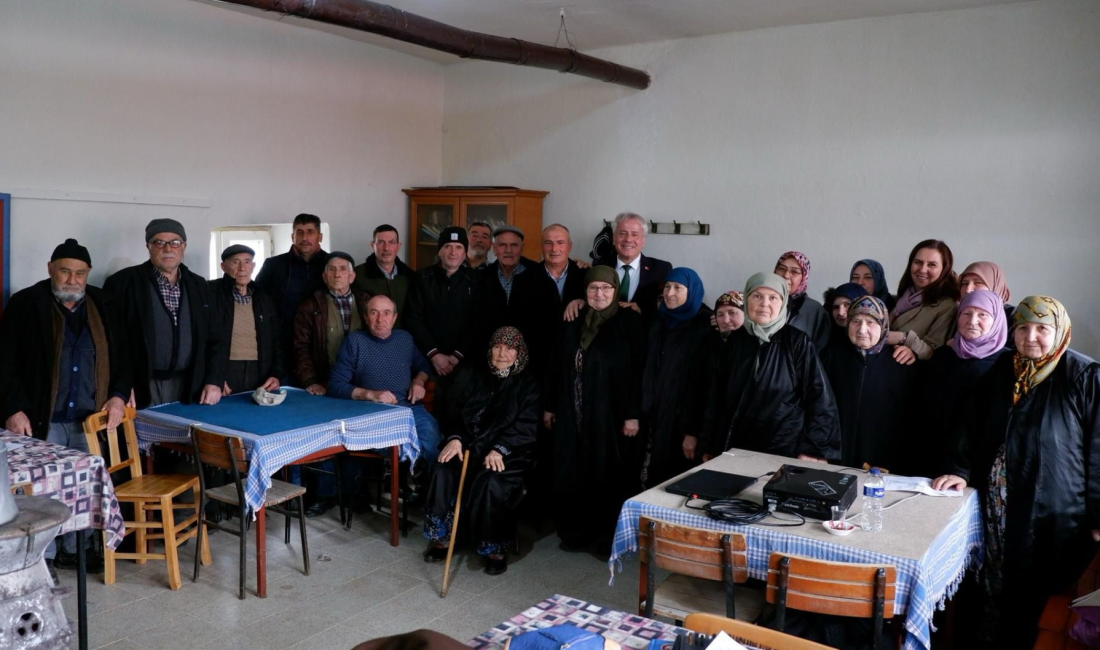 Güney, “Size hizmet etmiyorsam vebali benim üzerimedir” “Belediye Burada” projesi kapsamında kırsal mahallelerdeki vatandaşlarla buluşan Susurluk Belediye