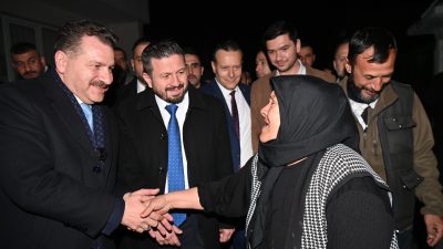 Balıkesirli Romanlar, Gümüşçeşme ve 1. Gündoğan mahallelerinde Başkan Yücel Yılmaz’ı