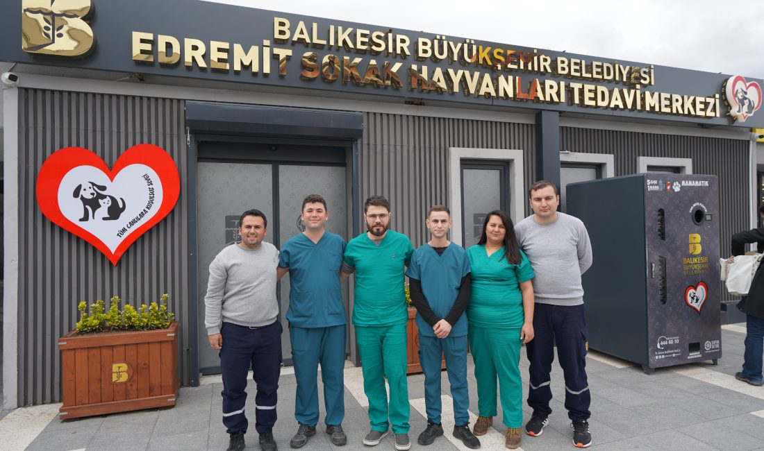 Edremit’te Sokak Hayvanları için Umut Işığı:Edremit Tam Teşekküllü Tedavi Merkezi,