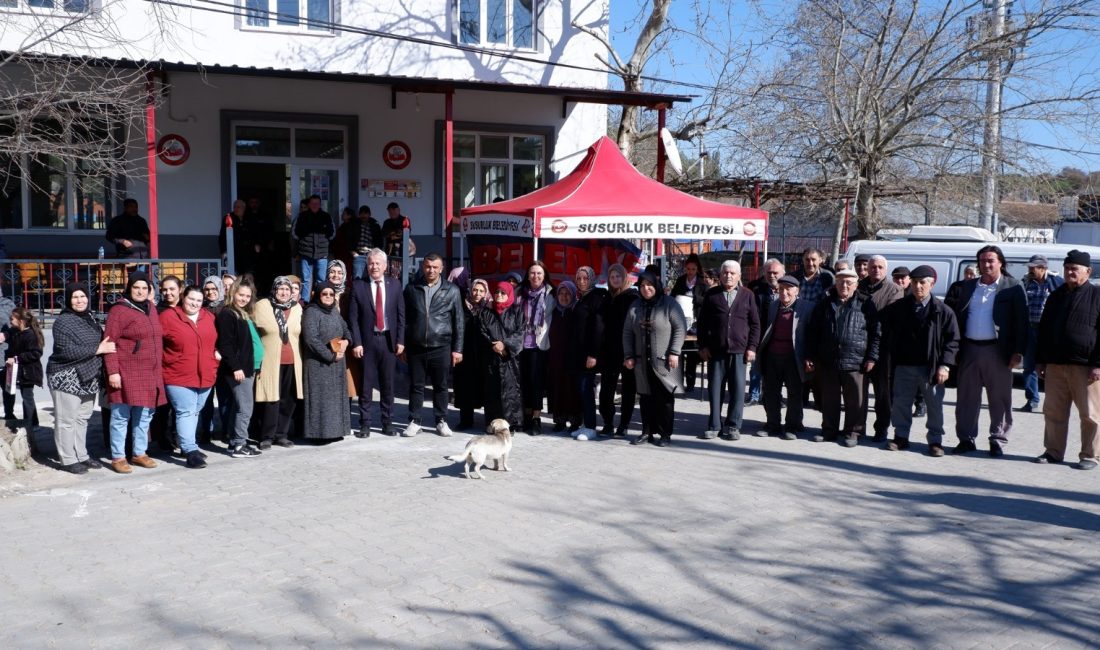 2023 yılı Ocak ayından itibaren devam eden “Belediye Burada” projesi
