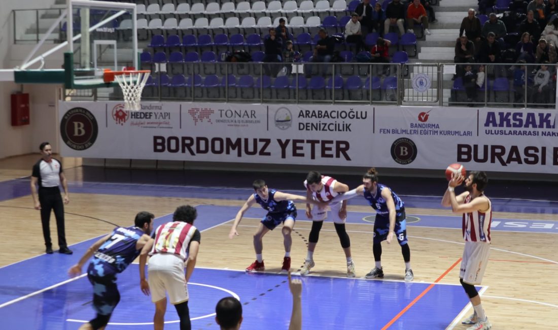 Bordo BK’dan play-off öncesi galibiyet TB2L’nin 12’nci haftasında evinde Üsküdar Belediyesi ile mücadele eden Bordo
