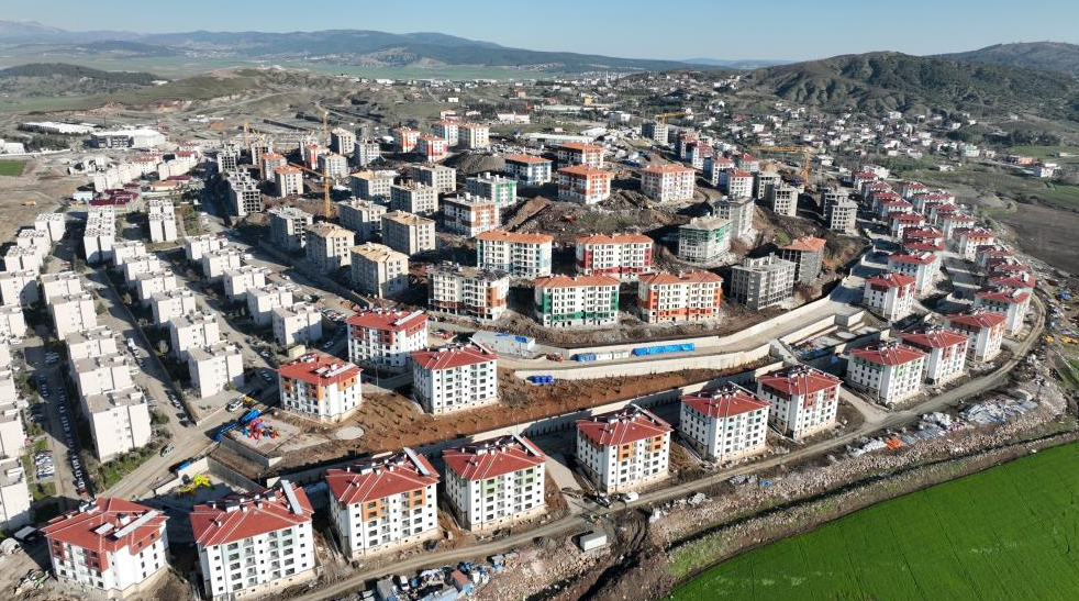 Kahramanmaraş merkezli meydana gelen depremler sonrası yapımına başlanan ilk etap