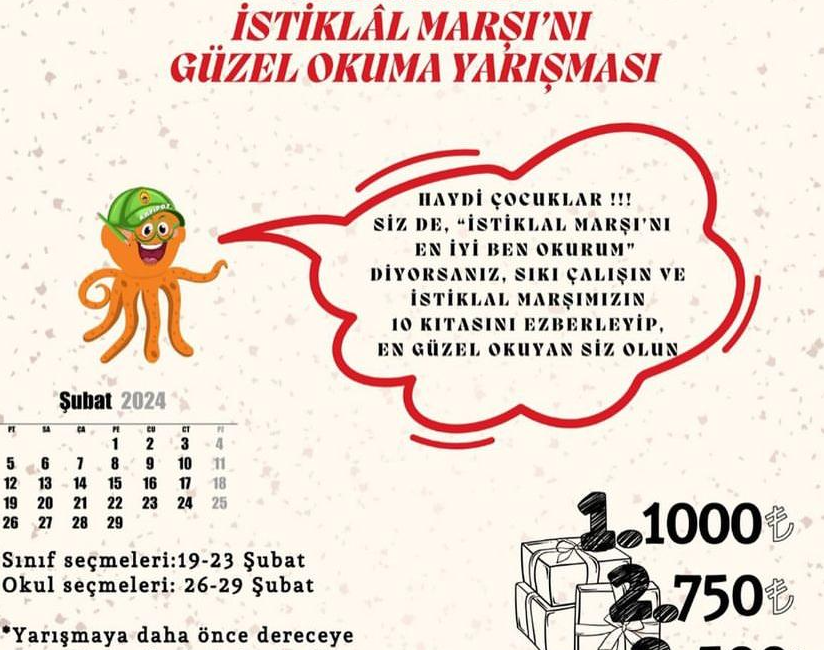 Karesi Ali Hikmet Paşa İlkokulu tarafından her yıl geleneksel olarak