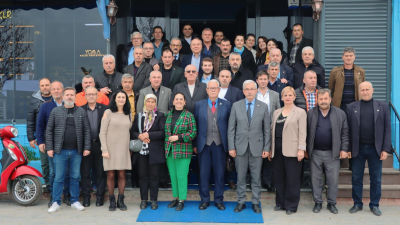 CHP Erdek Adayı Erdek Belediye Başkanı Burhan Karışık, Erdek’in muhtarları