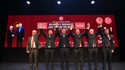 MHP İl Başkanı Niyazi Tunç Gömeç Belediye Başkan Adayı Kazım