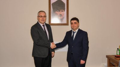 Balıkesir Orman Bölge Müdürü Kemal Kayıran, göreve yeni atanan Edremit
