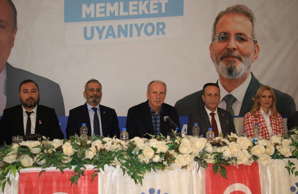 CHP’yi eleştiren Memleket Partisi Genel Başkanı Muharrem İnce, “Sen FETÖ’yle