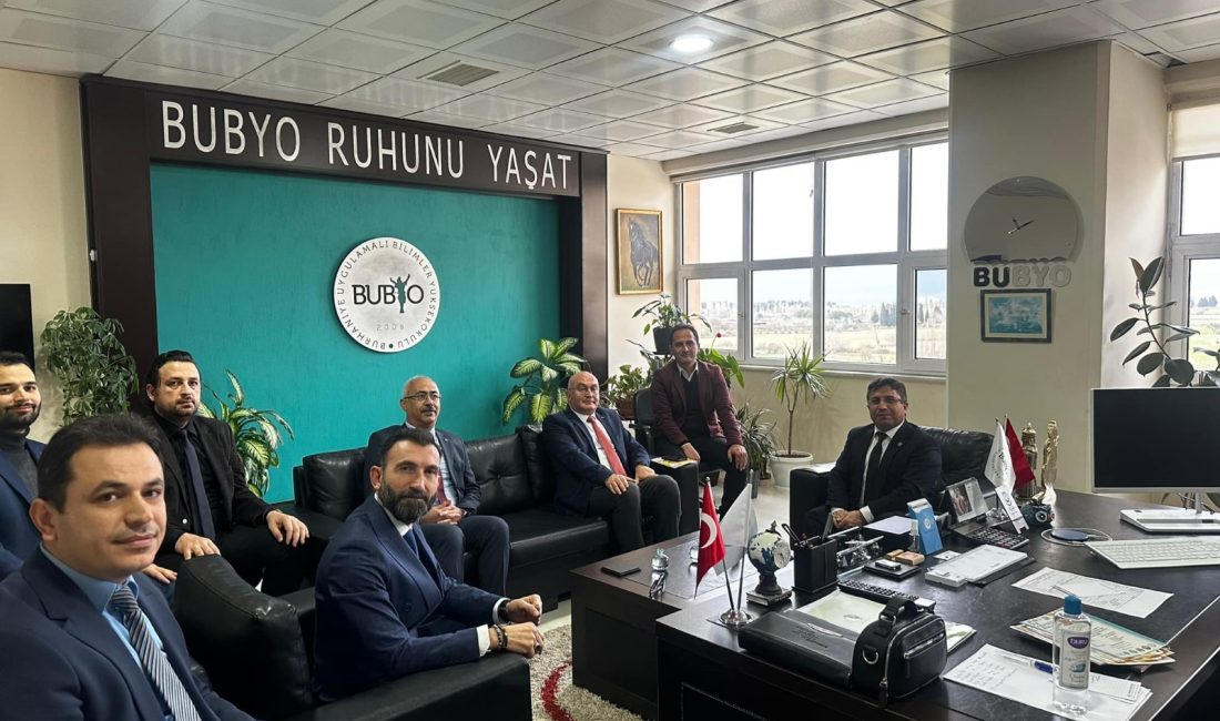 BAÜN Rektörü Oğurlu, BUBFA Dekanı İlban’ı ziyaret ederek çalışmalarında destek