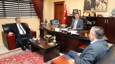 AK Parti Bandırma Belediye Başkan Adayı ve beraberindeki heyet Bandırma