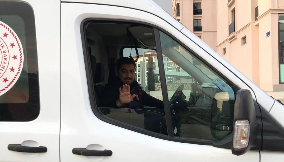 Elazığ’da otomobil ile motosikletin çarpışması sonucu meydana gelen kazada 1