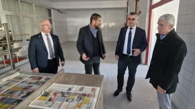 Balıkesir İl Tarım ve Orman Müdürü Erkan Alkan Sındırgı’yı ziyaret