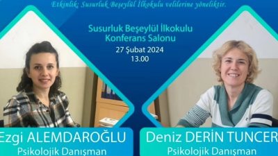 Susurluk’ta ilkokul velilerine yönelik düzenlenen “Çocuklarda Sınırlar ve Sorumluluk Bilinci
