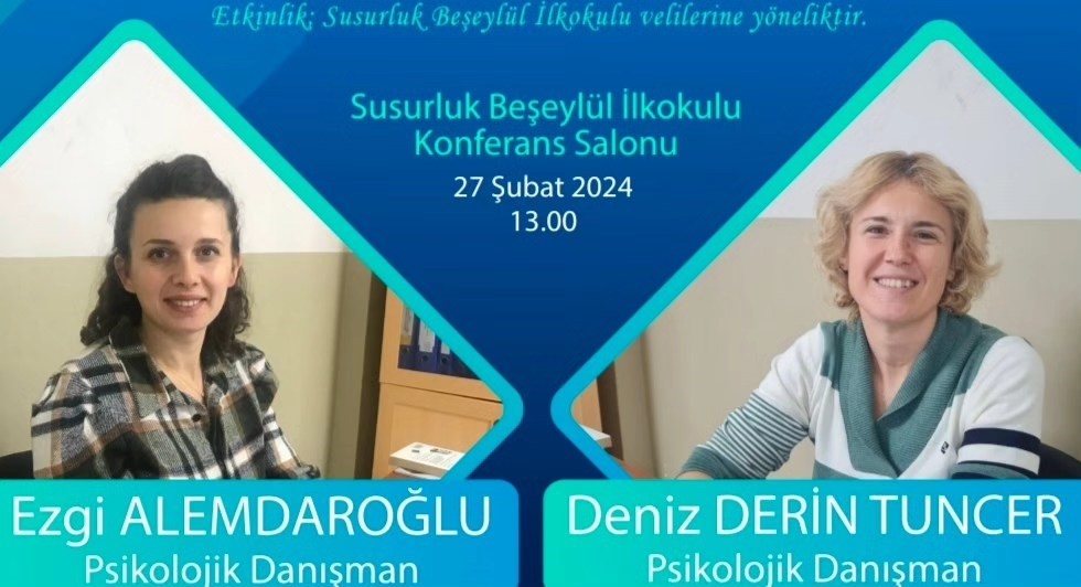 Susurluklu velilere “Çocuklarda Sınırlar ve Sorumluluk Bilinci Geliştirme” eğitimi Susurluk’ta ilkokul velilerine yönelik düzenlenen “Çocuklarda Sınırlar ve Sorumluluk Bilinci