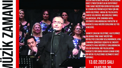 Susurluklular, 13 Şubat 2024 Salı günü, Türk Sanat Müziği’nin büyüleyici